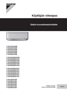 FTXA-BS, FTXA-BB, FTXA-BT, CTXA-BS, CTXA-BB, CTXA-BT_4PFI518786-1E_2019_06_User reference guide_Finnish download